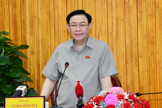 Chủ tịch Quốc hội Vương Đình Huệ: Sớm triển khai Quy hoạch tỉnh Tây Ninh thời kỳ 2021-2030, tầm nhìn đến 2050