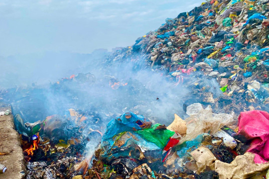 Hải Dương: Tràn lan đốt rác thải gây ô nhiễm môi trường