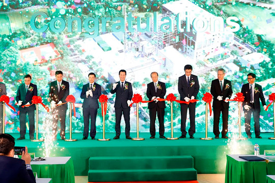 Bộ trưởng Đặng Quốc Khánh dự Lễ khánh thành Nhà máy xử lý chất thải rắn công nghệ cao phát năng lượng