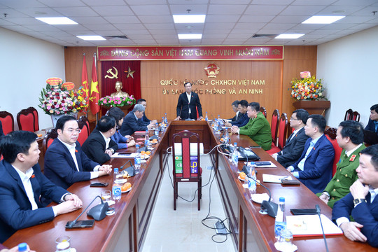 Thiếu tướng Nguyễn Quốc Hùng giữ chức Uỷ viên Thường trực Uỷ ban Quốc phòng và An ninh của Quốc hội khoá XV