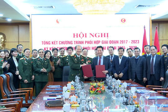 Bộ TN&MT và Trung ương Hội Cựu chiến binh Việt Nam ký kết Chương trình phối hợp