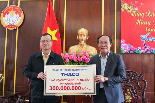 THACO - Doanh nghiệp tận tâm với cộng đồng