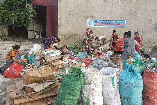 Về xứ Tuyên học chị em cách hạn chế rác thải nhựa