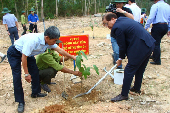 Khánh Hòa: Phát động “Tết trồng cây đời đời nhớ ơn Bác Hồ” xuân Giáp Thìn 2024