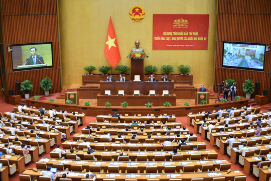Tổ chức Hội nghị toàn quốc lần thứ hai triển khai Luật, Nghị quyết của Quốc hội