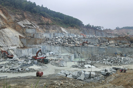 Quản lý khoáng sản làm VLXD tại Thanh Hóa: Đáp ứng tốt các công trình trọng điểm