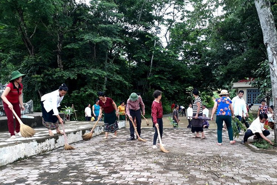 Điện Biên: Nhân rộng mô hình khu dân cư tự quản bảo vệ môi trường