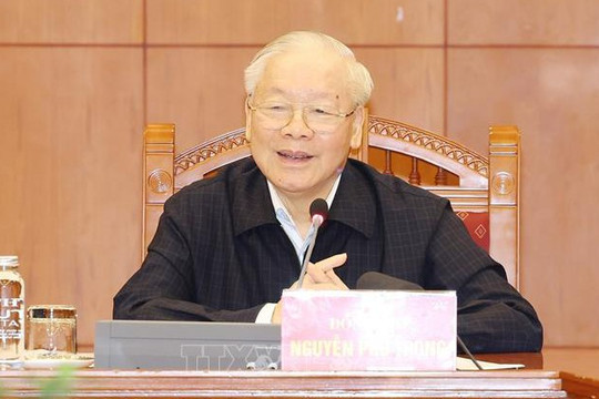 Toàn văn phát biểu của Tổng Bí thư Nguyễn Phú Trọng tại Phiên họp đầu tiên của Tiểu ban Nhân sự