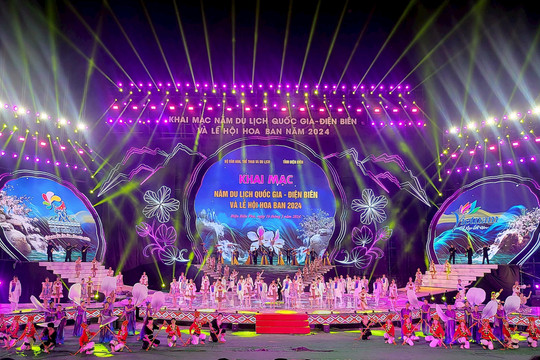 Khai mạc Năm du lịch Quốc gia - Điện Biên và Lễ hội Hoa ban năm 2024