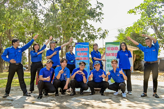Đoàn viên thanh niên Vedan Việt Nam hưởng ứng phong trào Tháng Thanh niên