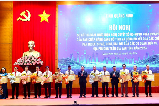 Quảng Ninh: Công bố kết quả chỉ số năng lực cạnh tranh cấp huyện, sở, ngành