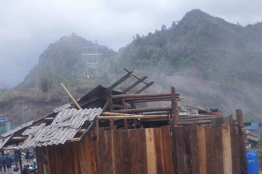 Sơn La: Mưa đá gây thiệt hại ở nhiều địa phương