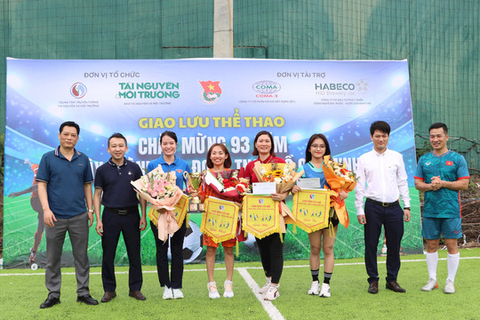 Giao lưu thể thao chào mừng 93 năm ngày thành lập Đoàn TNCS Hồ Chí Minh