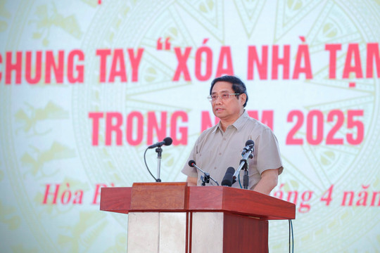 Thủ tướng Phạm Minh Chính: Cả nước chung tay để xóa nhà tạm, nhà dột nát trên cả nước trong năm 2025