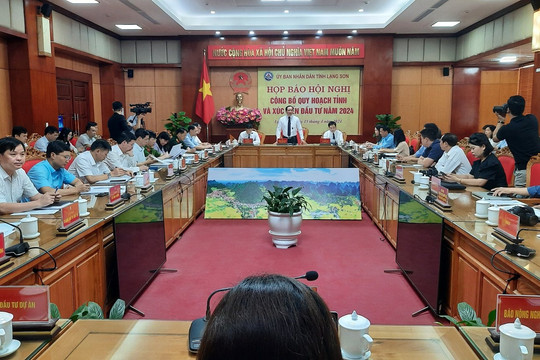 Lạng Sơn sắp tổ chức công bố quy hoạch tỉnh và xúc tiến đầu tư năm 2024