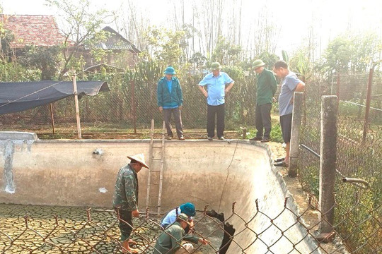 Mai Sơn (Sơn La): Kiểm tra hiện tượng sụt lún đất tại xã Chiềng Sung