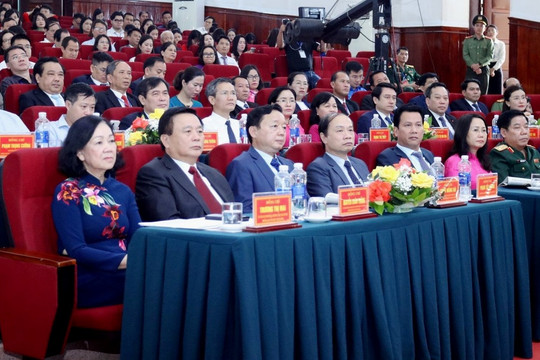 Hà Tĩnh tổ chức trọng thể Lễ kỷ niệm 120 năm Ngày sinh Tổng Bí thư Trần Phú