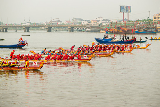 Quảng Bình khai mạc giải đua thuyền truyền thống quốc gia 2024