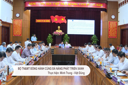Bộ TN&MT đồng hành cùng Đà Nẵng phát triển xanh