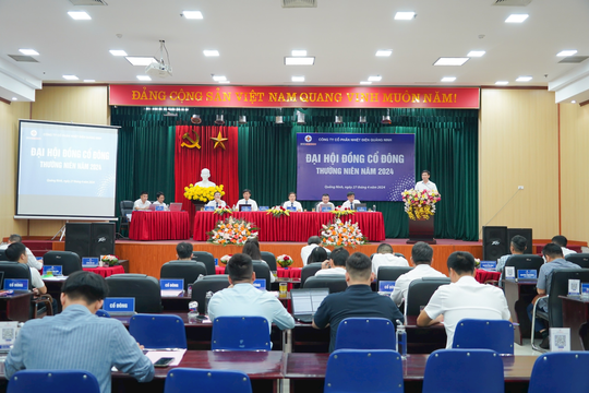 Công ty Cổ phần Nhiệt điện Quảng Ninh tổ chức thành công Đại hội đồng cổ đông thường niên năm 2024