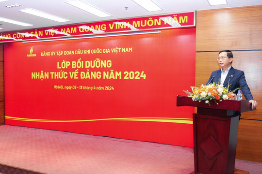 Đồng chí Trần Quang Dũng được chuẩn y giữ chức Phó Bí thư Đảng ủy Tập đoàn Dầu khí Quốc gia Việt Nam