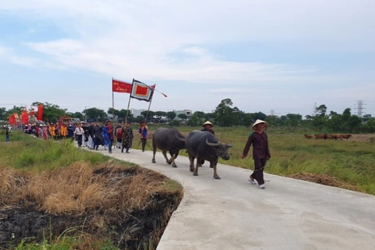 Độc đáo Lễ hội Mục Đồng làng Phong Lệ