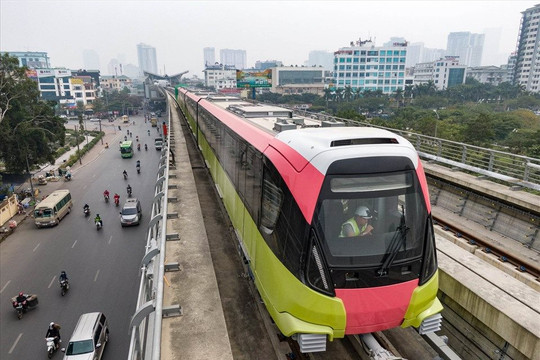 Hà Nội: Hoàn thiện hệ thống đường sắt đô thị vào năm 2035