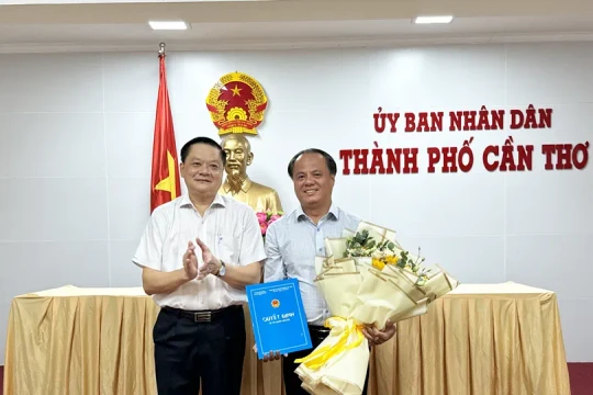 Ông Huỳnh Phú Hiệp, Phó Giám đốc Sở TN&MT TP Cần Thơ chuyển công tác về Ủy ban Kiểm tra Trung ương