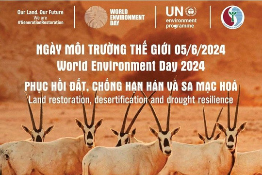 Phát động hưởng ứng Ngày Môi trường thế giới và Tháng hành động vì môi trường năm 2024