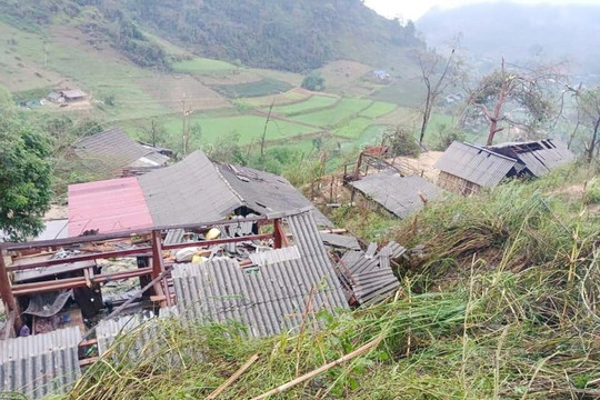 Lào Cai: Mưa dông gây thiệt hại hơn 6 tỷ đồng