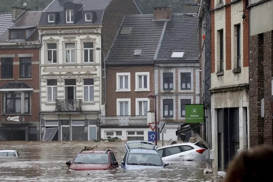 Dân số châu Âu sống trong những vùng có nguy cơ lũ lụt cao