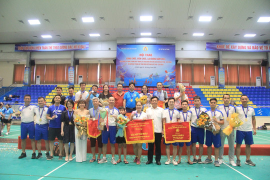 Công đoàn Bộ TN&MT đoạt Giải Nhì toàn Đoàn Hội thao Công đoàn Viên chức Việt Nam 2024