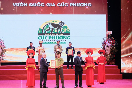 Chương trình Vinh quang Việt Nam năm 2024: Vườn Quốc gia Cúc Phương là 1 trong 10 đơn vị trên toàn quốc được vinh danh