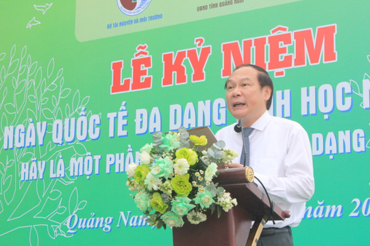 Thứ trưởng Lê Công Thành dự lễ kỷ niệm Ngày Quốc tế Đa dạng sinh học năm 2024