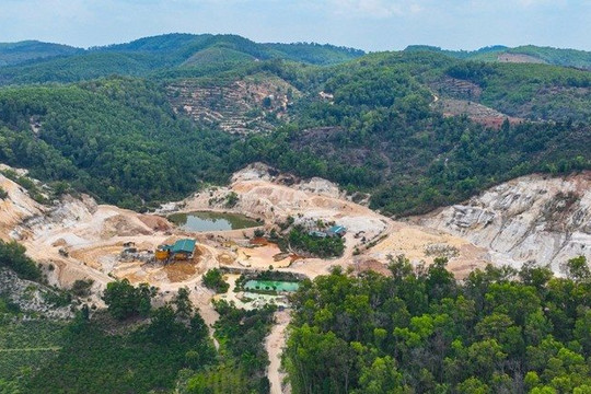Lâm Đồng: Vi phạm khoáng sản, công ty TNHH Ngọc Bình bị phạt