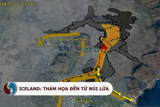 Iceland: Thảm họa đến từ núi lửa