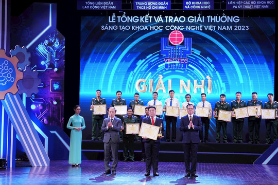 2 công trình của EVN đạt giải Sáng tạo khoa học công nghệ Việt Nam năm 2023