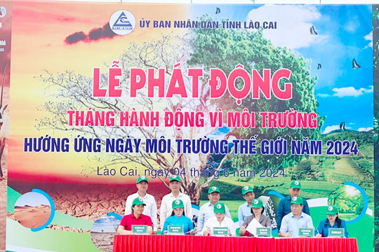 Lào Cai: Cùng hành động để giảm thiểu ô nhiễm môi trường