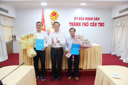 Ông Trần Phú Lộc Thành làm Phó Giám đốc Sở TN&MT TP. Cần Thơ