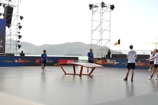 Khởi tranh giải thi đấu Teqball thế giới 2024 tại Bình Định