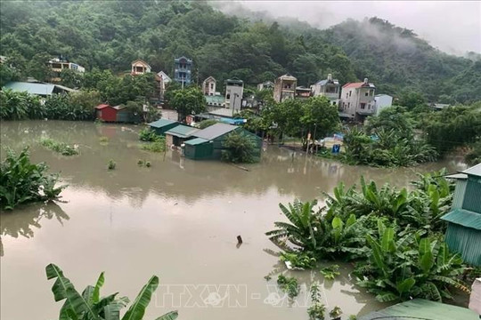 Mực nước sông Gâm tiếp tục lên, Hà Giang chủ động ứng phó nguy cơ ngập lụt