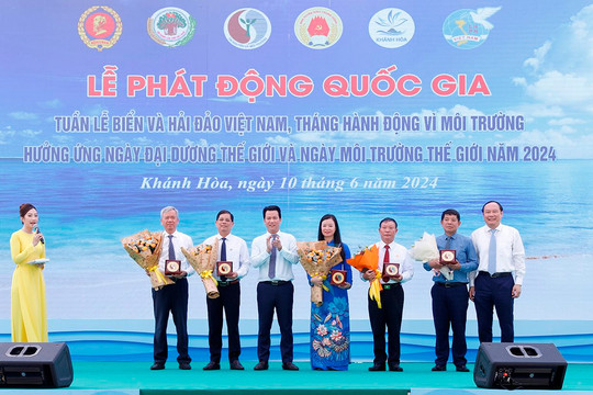 Bộ trưởng Đặng Quốc Khánh phát động Tuần lễ biển và hải đảo Việt Nam, Tháng hành động vì môi trường năm 2024