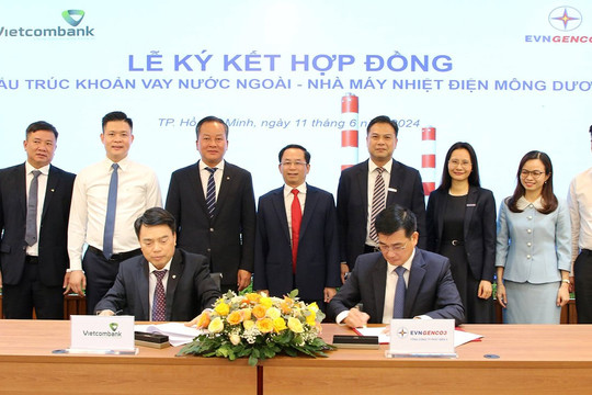 EVNGENCO3 và Vietcombank ký kết hợp đồng tái cấu trúc khoản vay nước ngoài Dự án NMNĐ Mông Dương 1