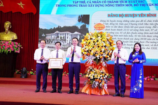 Yên Bình (Yên Bái): Tuyên dương 92 tập thể, cá nhân tiêu biểu trong xây dựng nông thôn mới