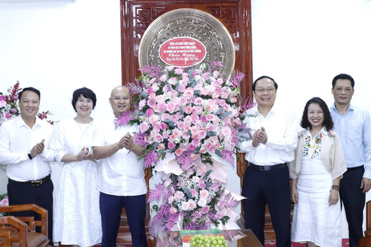 Thứ trưởng Lê Công Thành chúc mừng các cơ quan báo chí, truyền thông ngành TN&MT nhân Ngày Báo chí Cách mạng Việt Nam