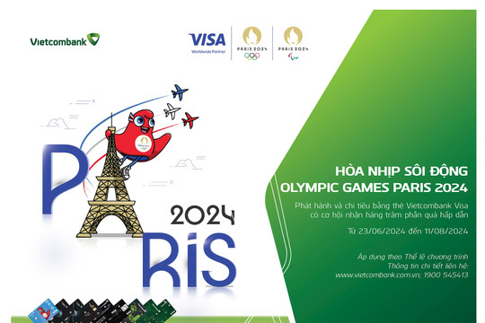 Hòa nhịp Olympic Paris 2024 cùng Vietcombank