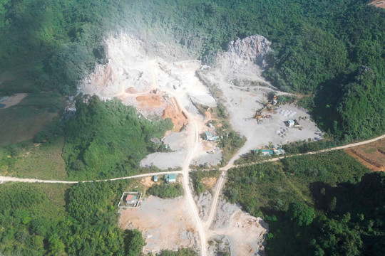 Thanh Hóa: Phê duyệt đóng cửa mỏ đá của Chi nhánh Công ty xi măng Công Thanh
