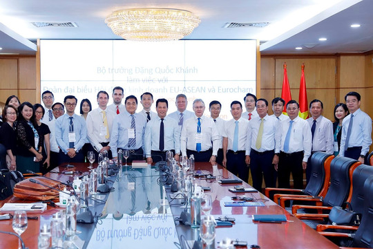 Bộ trưởng Đặng Quốc Khánh tiếp phái đoàn Hội đồng kinh doanh Châu Âu – ASEAN