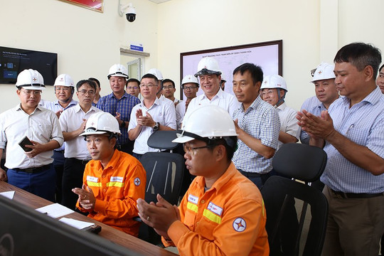 Hoàn thành đóng điện Đường dây 500kV mạch 3 cung đoạn Thanh Hóa – Nam Định