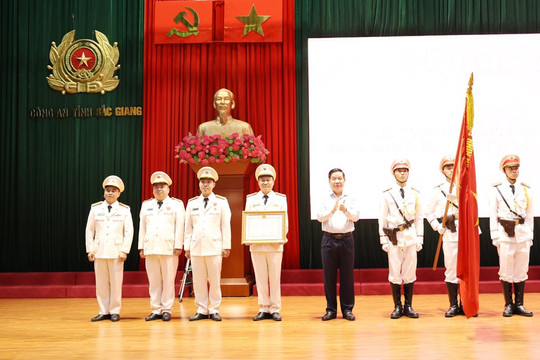 Công an tỉnh Bắc Giang tổ chức sơ kết 6 tháng đầu năm 2024 và triển khai nhiệm vụ 6 tháng cuối năm
